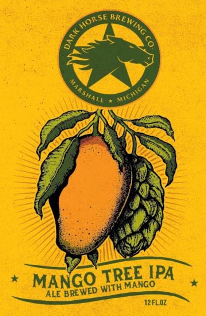 Mango Tree 6.5%, Dark Horse Brewing Company, United States