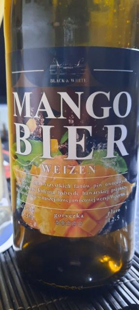 Mango Weizen 6.3%, Black&White, Poland