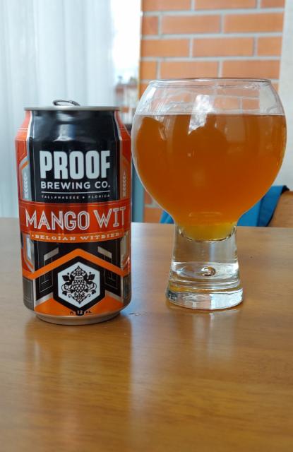 Mango Wit 5.7%, Proof Brewing Company, United States