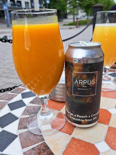 Mango x Peach x Coconut Smoothie Sour Ale 4.5%, Ārpus Brewing Co., Latvia