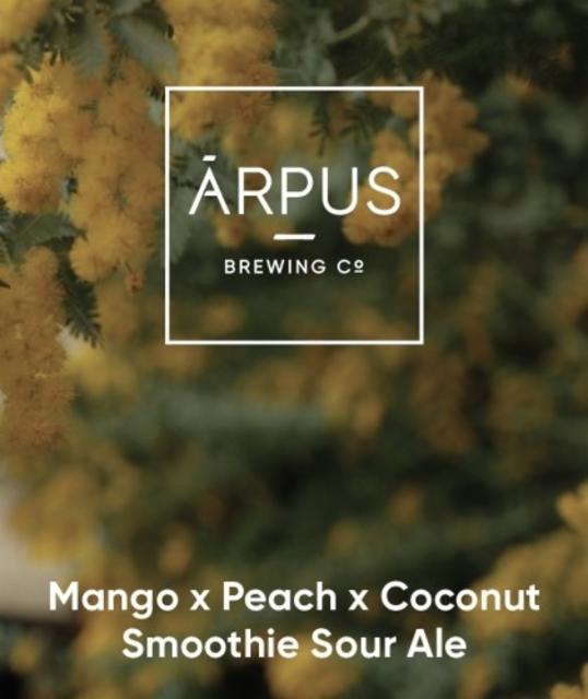 Mango x Peach x Coconut Smoothie Sour Ale 4.5%, Ārpus Brewing Co., Latvia