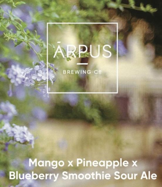 Mango x Pineapple x Blueberry Smoothie Sour Ale 5.0%, Ārpus Brewing Co., Latvia