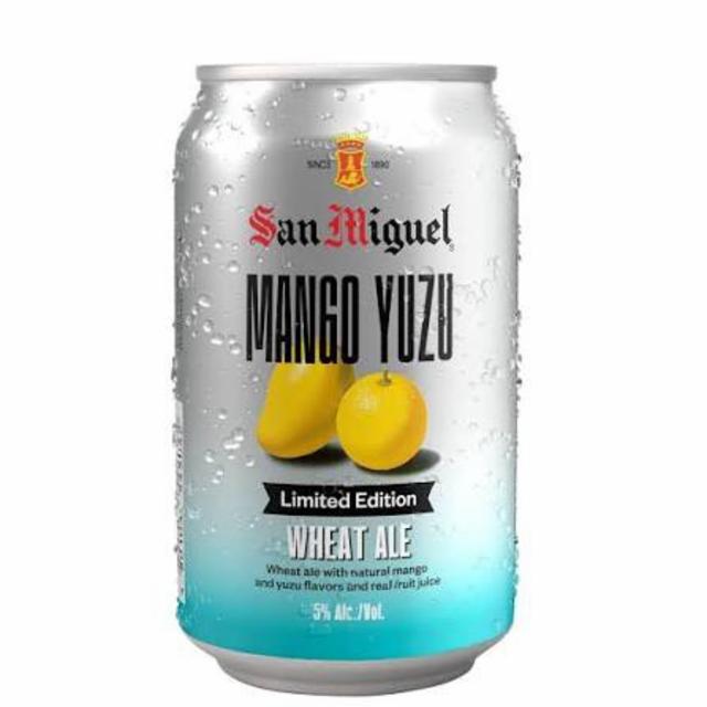 MANGO YUZU WHEAT ALE 5.0%, San Miguel Philippines, Philippines