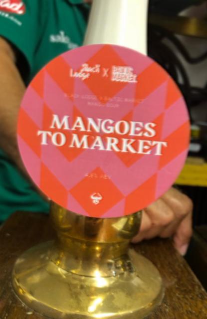 Mangoes To Market 4.8%, Black Lodge Brewing, England