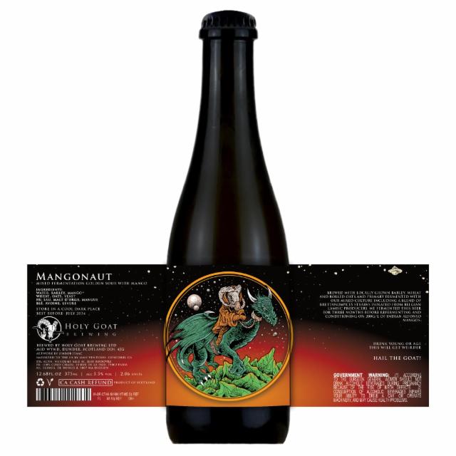 Mangonaut 5.5%, Holy Goat Brewing, Scotland