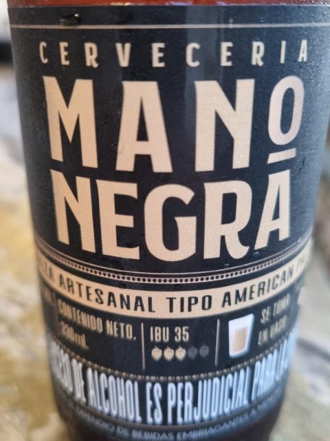 Mano Negra American Pale Ale 4.5%, Mano Negra, Colombia