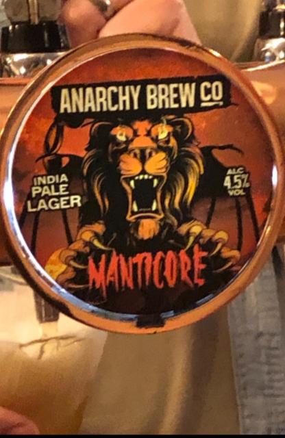 Manticore 4.5%, Anarchy Brew Co., England