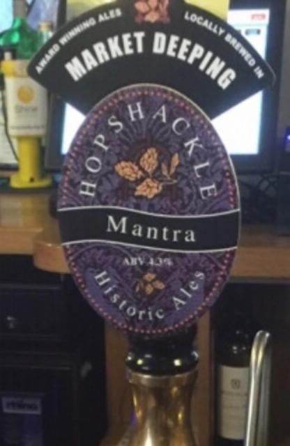 Mantra 4.3%, Hopshackle Historic Ales, England