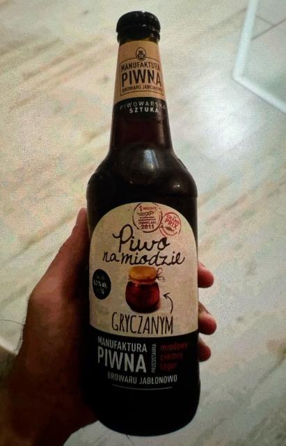 Manufaktura Piwna Piwo na miodzie 5.2%, Browar Jabłonowo, Poland