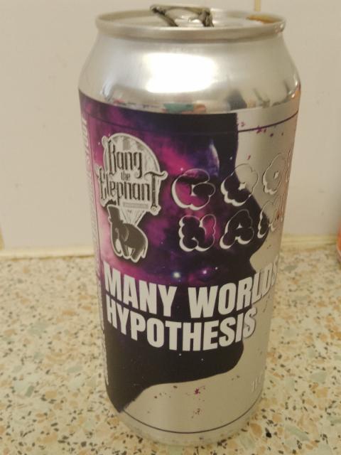 many worlds hypothesis 11.7%, Bang The Elephant Brewing co, England