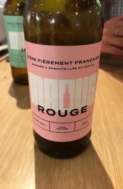 Maous Rouge 4.3%, Brasserie Maison - Maous, France