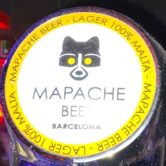 Mapache Lager 4.0%, Mapache Beer. Barcelona, Spain