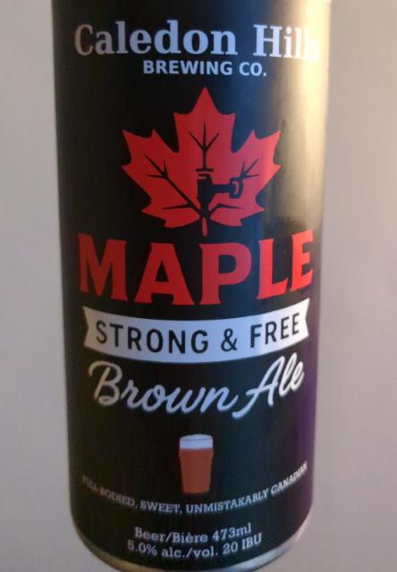 Maple, Caledon Hills Brewing Company
