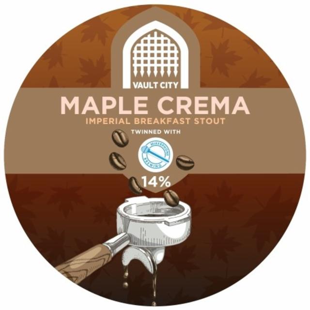 Maple Crema 14.0%, Vault City Brewing, Scotland