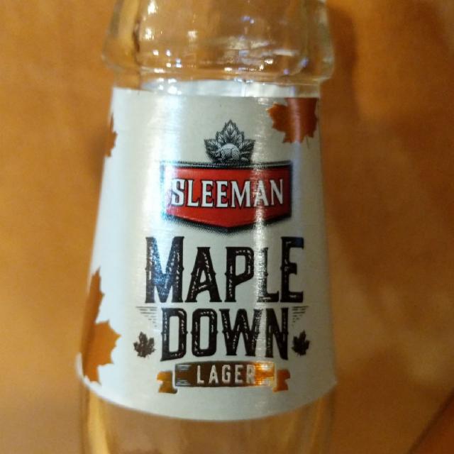 Maple Down Lager 4.9%, Sleeman, Canada