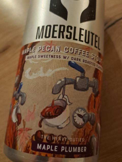 Maple pecan coffee stout 11.0%, Brouwerij De Moersleutel, Netherlands