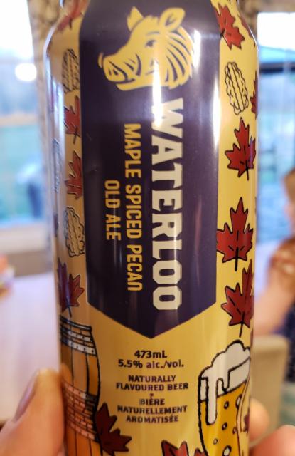 Maple Spiced Pecan Old Ale 5.5%, Waterloo Brewing Co, Canada