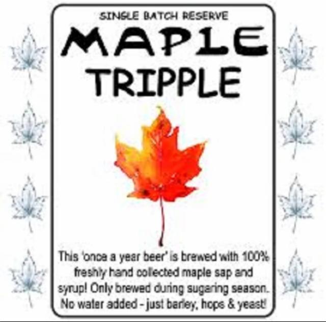 Maple Tripple Ale 12.0%, Lawson's Finest Liquids, United States