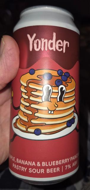 Maple,Banana & Blueberry Pancakes, Yonder Brewing