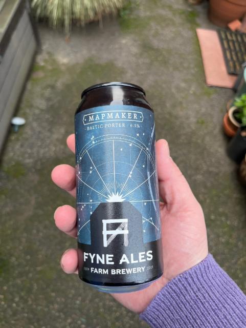 Mapmaker 6.5%, Fyne Ales, Scotland