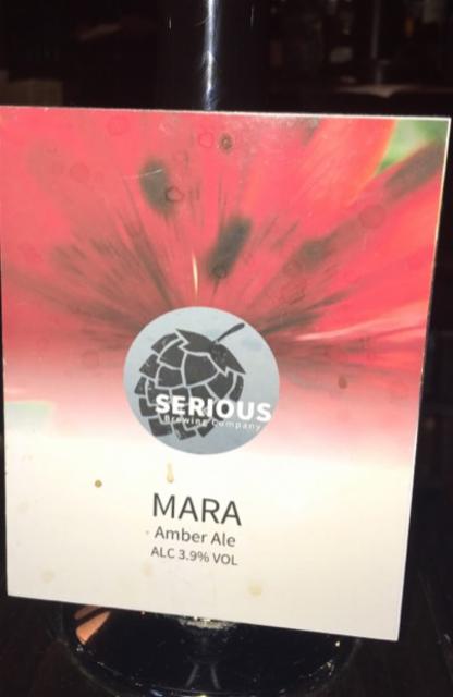 Mara 3.9%, Serious Brewing Co Ltd, England