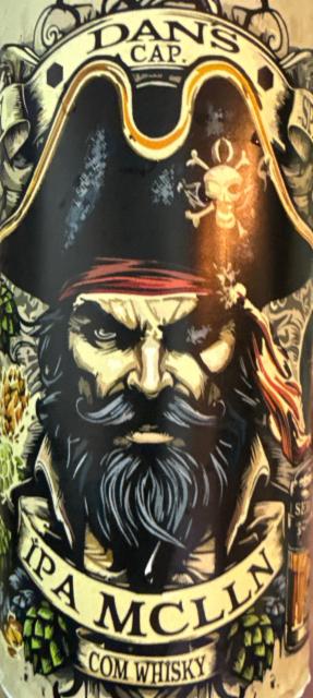 Marcas de Tempestade - IPA MCLLN COM WHISKY 12.0%, Dan's Brewing Co, Brazil