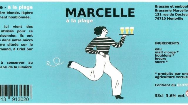 Marcelle À La Plage 3.6%, Brasserie Marcelle, France