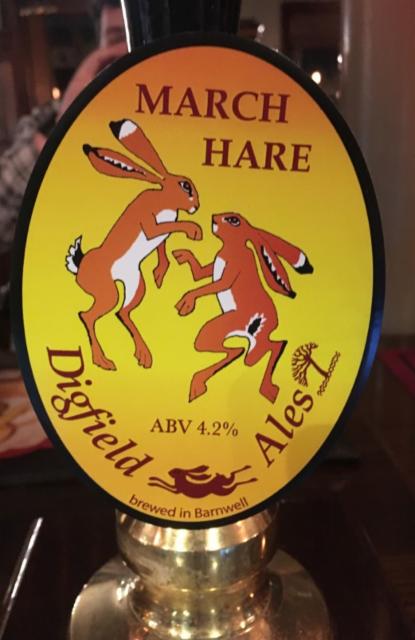 March Hare 4.2%, Digfield Ales, England