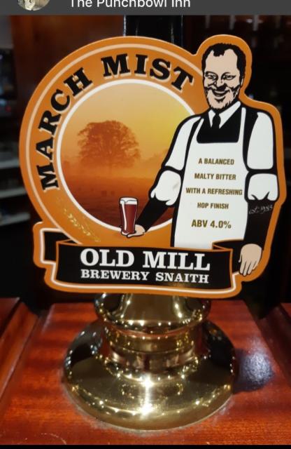 March Mist 4.0%, Old Mill Brewery, England
