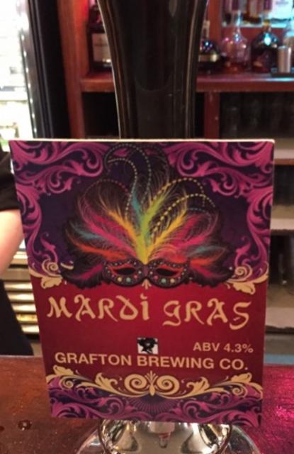 Mardi Gras 4.3%, Grafton Brewing Co., England