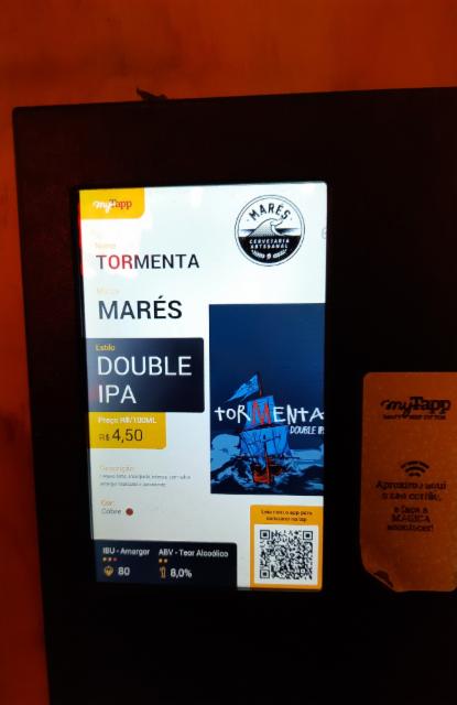 Marés Double IPA 8.0%, Marés Cervejaria Artesanal, Brazil