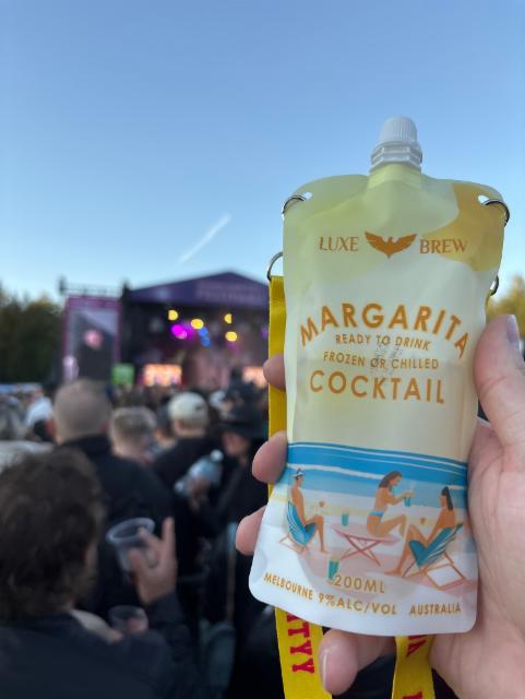 Margarita ready to drink frozen or chilled cocktail 9.0%, Luxe Brew, Australia