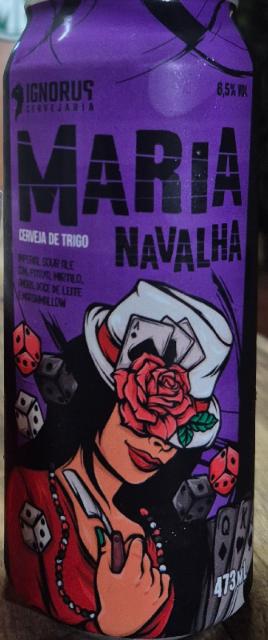 Maria Navalha 6.5%, Cervejaria Ignorus, Brazil