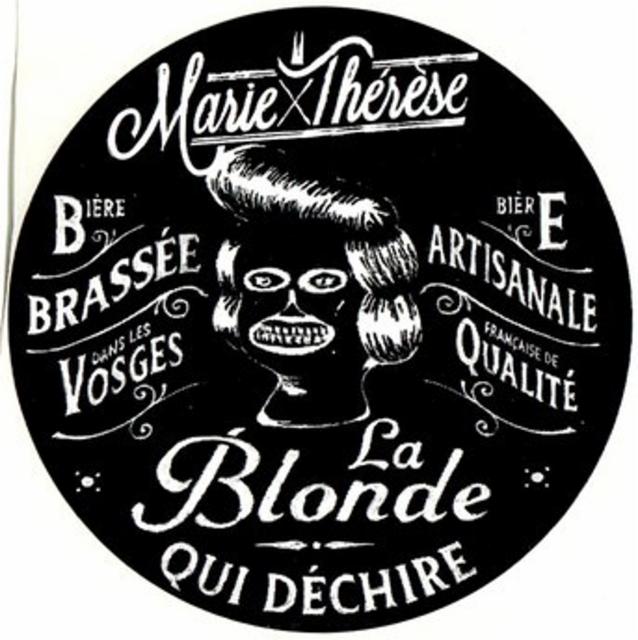 Marie Thérèse La Blonde Qui Déchire 6.5%, Brasserie Marie-Thérèse, France