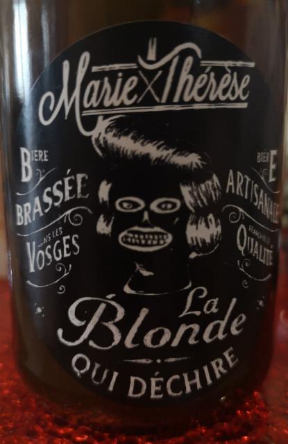 Marie Thérèse La Blonde Qui Déchire 6.5%, Brasserie Marie-Thérèse, France