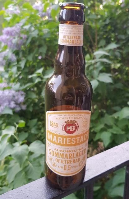 mariestads sommarlager ofiltrerad 0.5%, Mariestads Bryggeri Aktiebolag, Sweden