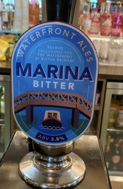 Marina Bitter 3.8%, Blythe Brewery, England