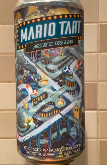 Mario Tart : Aquatic Dreams 7.3%, 8 Bit Brewing Company (CA), United States