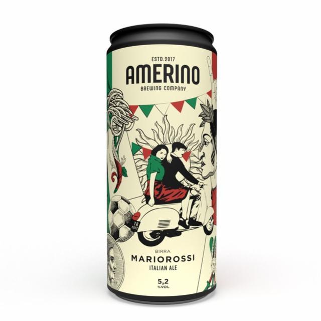MARIOROSSI 5.2%, Birrificio Amerino, Italy