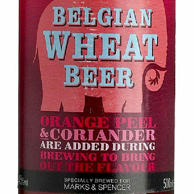 Marks & Spencer Belgian Wheat Beer 4.5%, Marks & Spencer, England
