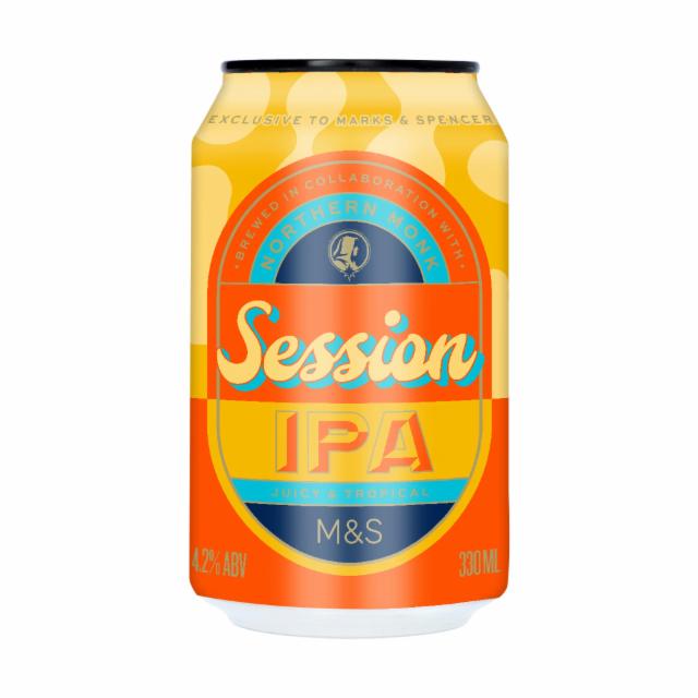 Marks & Spencer's Session IPA by Northern Monk 4.2%, Northern Monk Brew Co., England