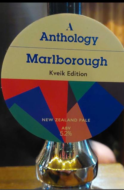 Marlborough - Kveik Edition 5.2%, Anthology Brewing Company, England