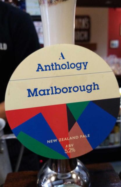 Marlborough 5.2%, Anthology Brewing Company, England