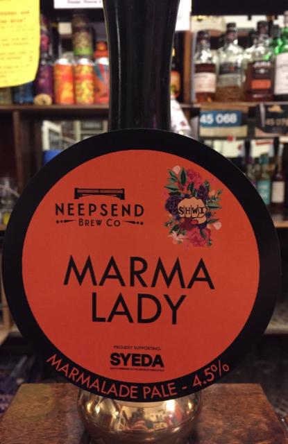 Marma Lady 4.5%, Neepsend Brewery Ltd, England