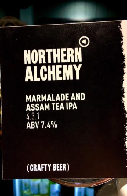 Marmalade And Assam Tea IPA 7.4%, Northern Alchemy, England