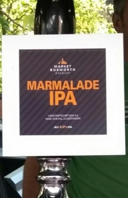 Marmalade IPA 4.2%, Market Bosworth Brewery, England