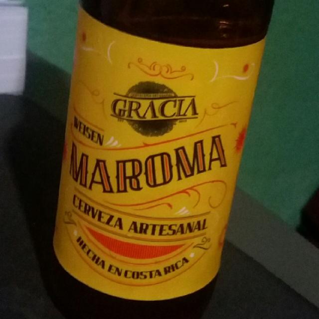 Maroma 4.9%, Gracia Cervecería Artesanal, Costa Rica