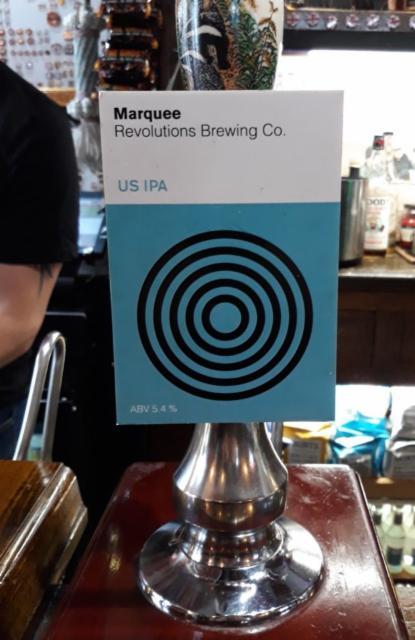 Marquee 5.4%, Revolutions Brewing, England