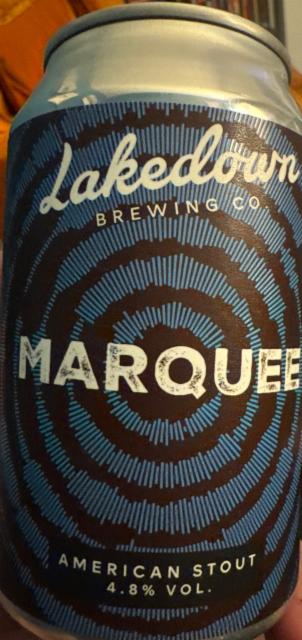Marquee 4.8%, Lakedown Brewing Co., England