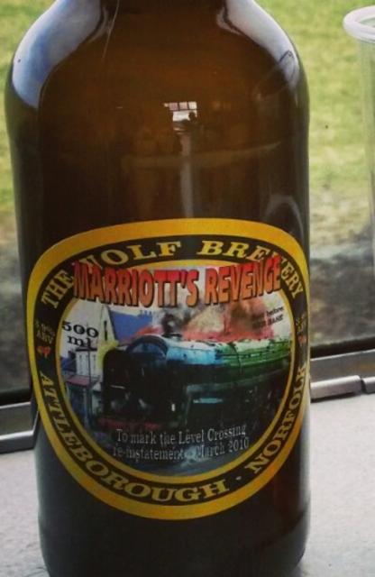 Marriott's Revenge 3.9%, The Wolf Brewery, England